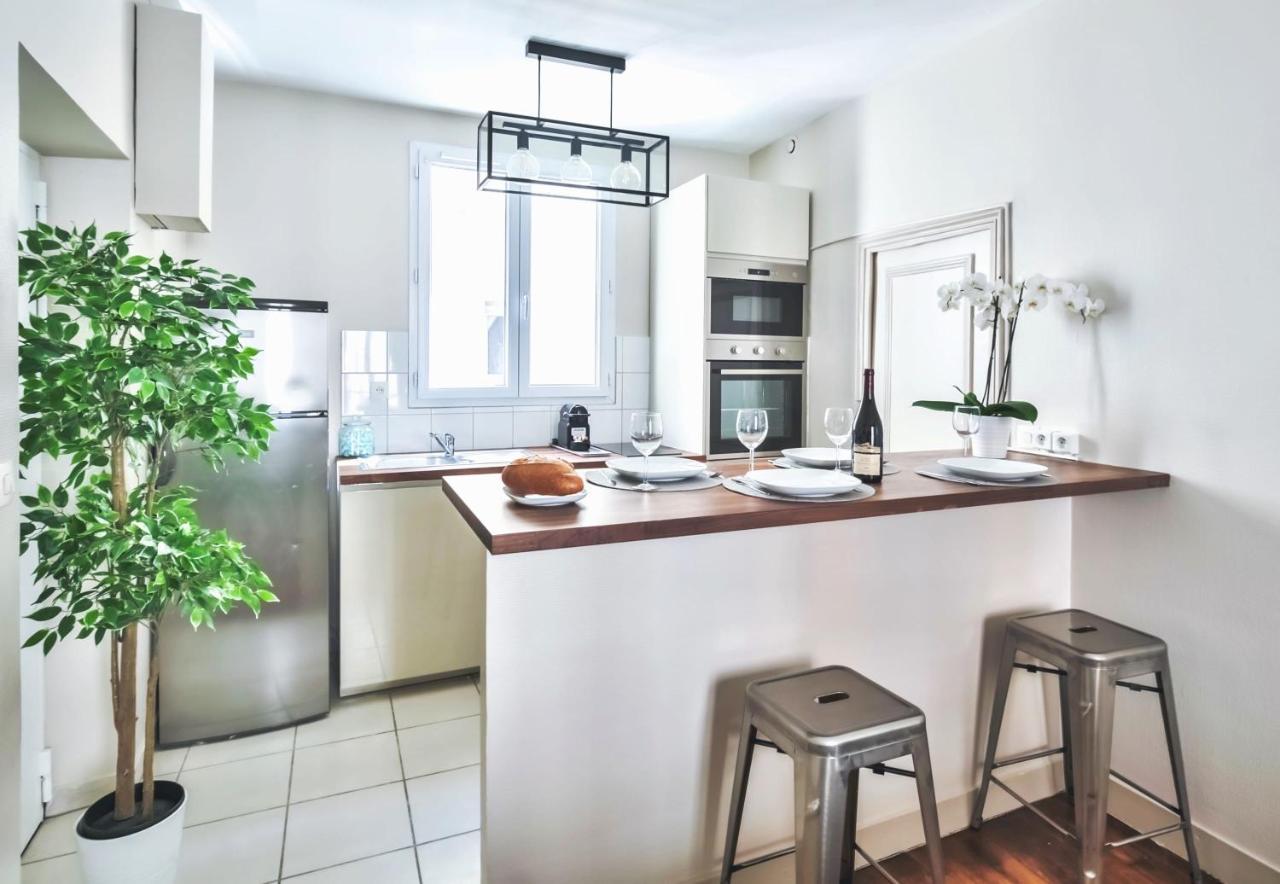 Charming Family Flat Near Montparnasse Lägenhet Paris Exteriör bild