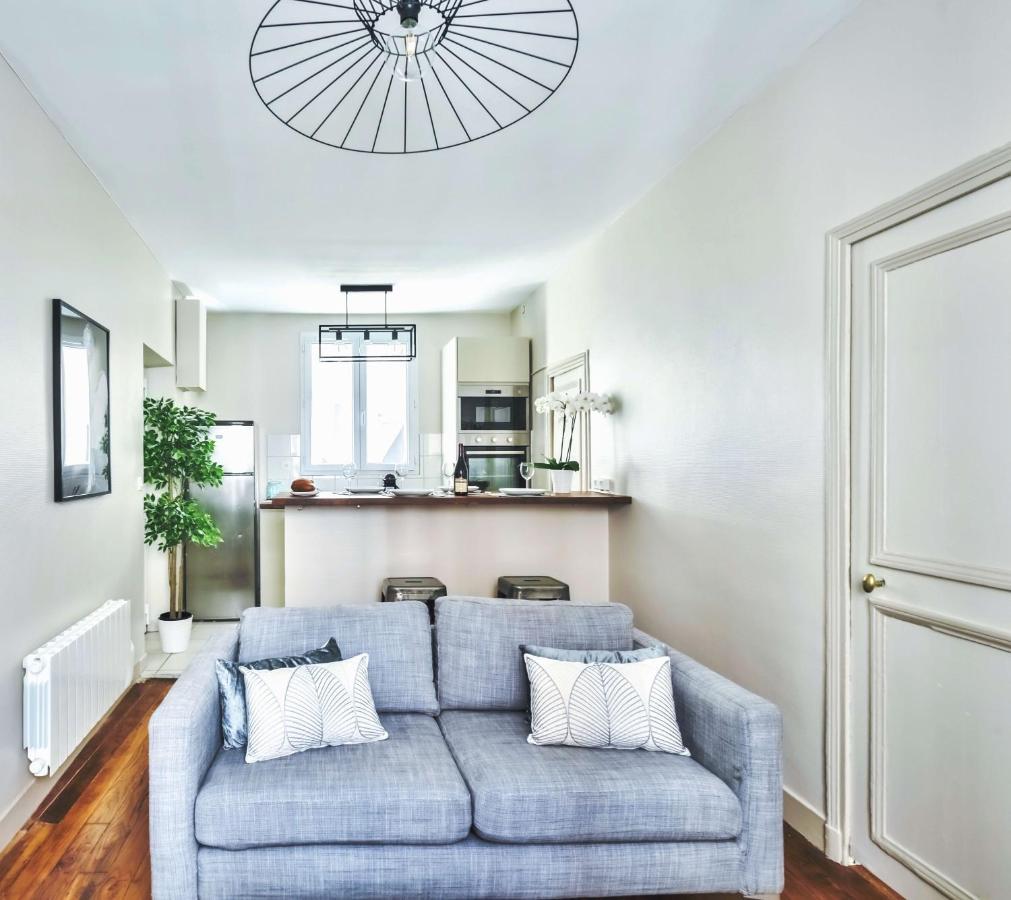 Charming Family Flat Near Montparnasse Lägenhet Paris Exteriör bild