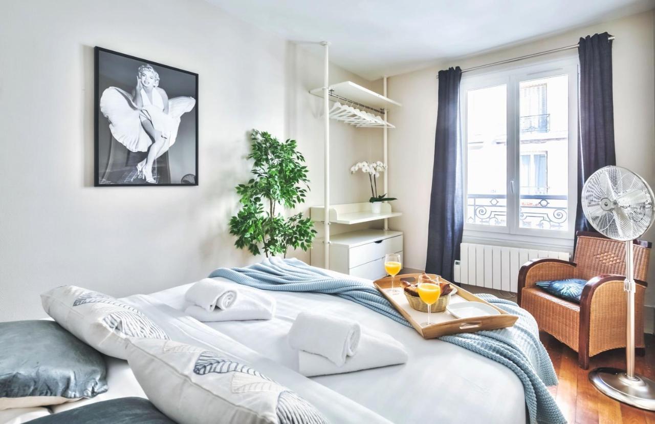 Charming Family Flat Near Montparnasse Lägenhet Paris Exteriör bild