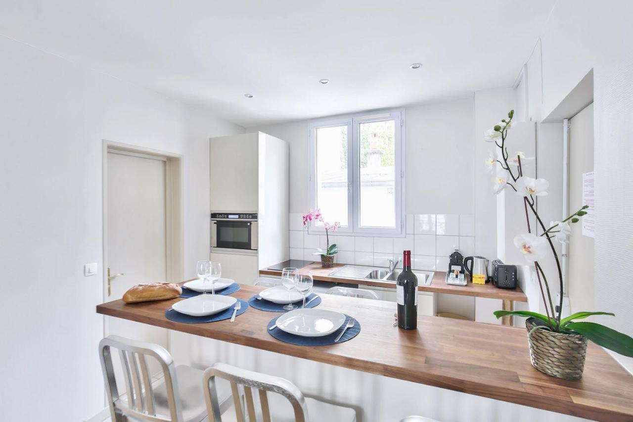 Charming Family Flat Near Montparnasse Lägenhet Paris Exteriör bild