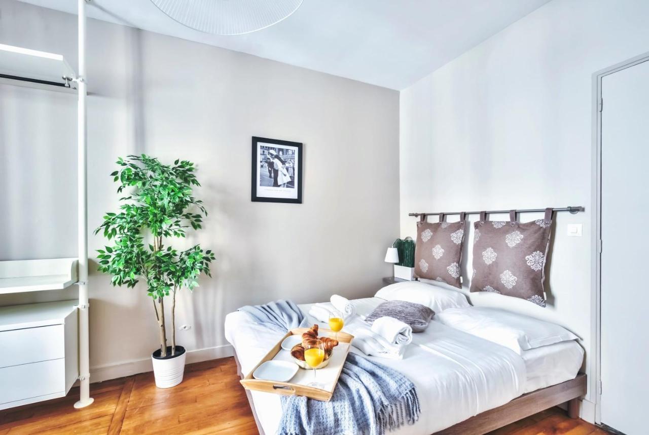 Charming Family Flat Near Montparnasse Lägenhet Paris Exteriör bild